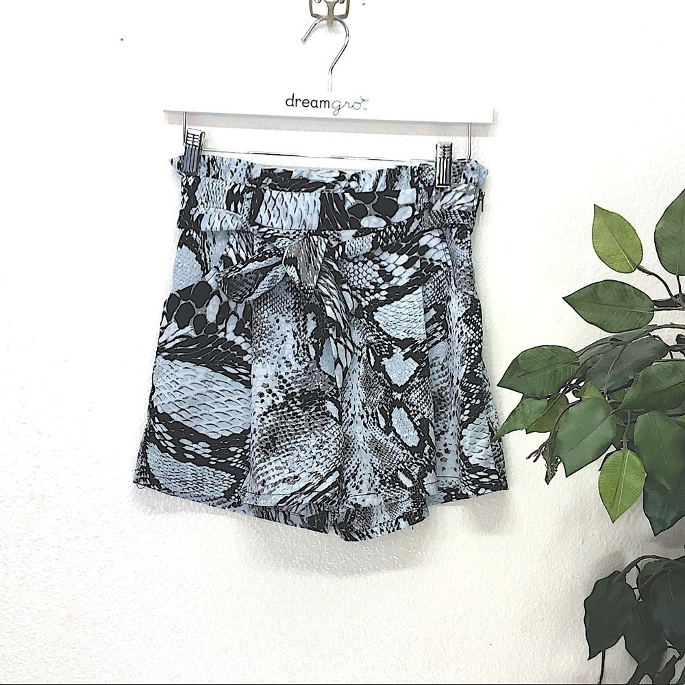 Windsor Snake Print Shorts